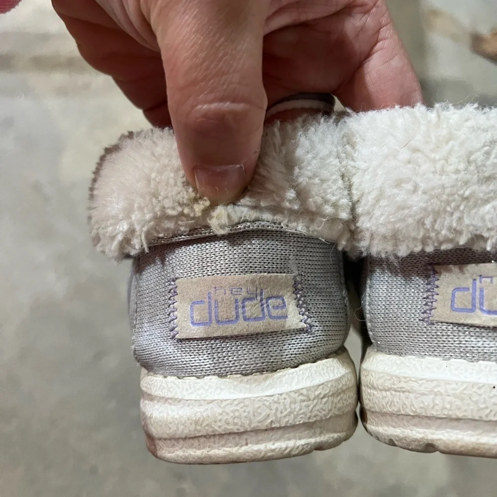 Hey Dude Kids' Cozy Gray Boots